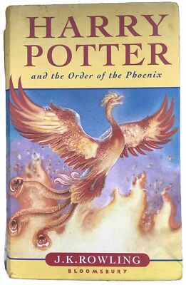 Harry Potter & The Order Of the Phoenix First Edition Hardback Rare Misprint
