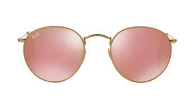 Ray-Ban ROUND METAL RB 3447 Matte Gold/Copper Flash (112/Z2  display picture 2