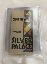 Vintage Las Vegas Matchbook Silver Palace Casino Unstruck