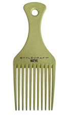 Stylecraft Native Wheat Anti-Static Professional Styling Comb Hair Pik FreeShips