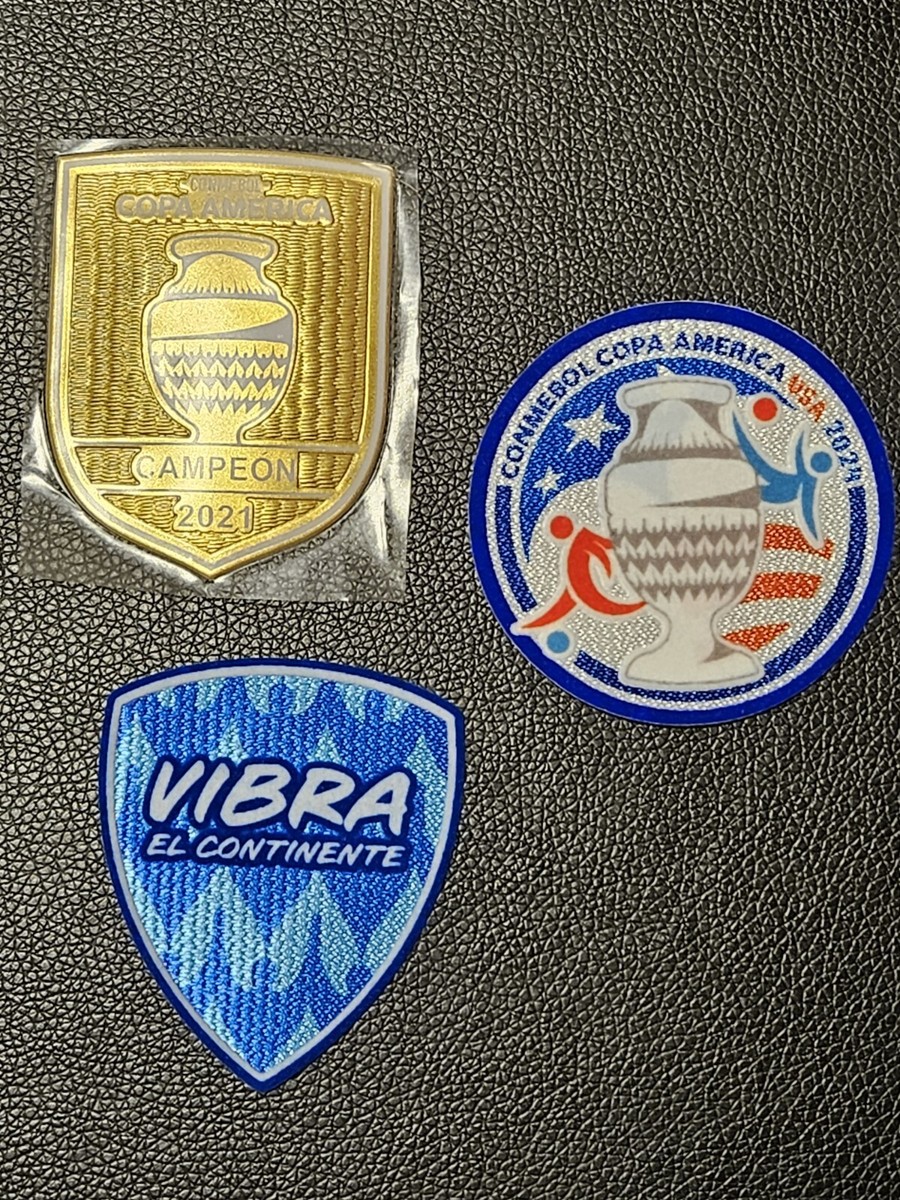 COPA AMERICA 2024 PATCH SET BADGE ARGENTINA BRAZIL MEXICO USA