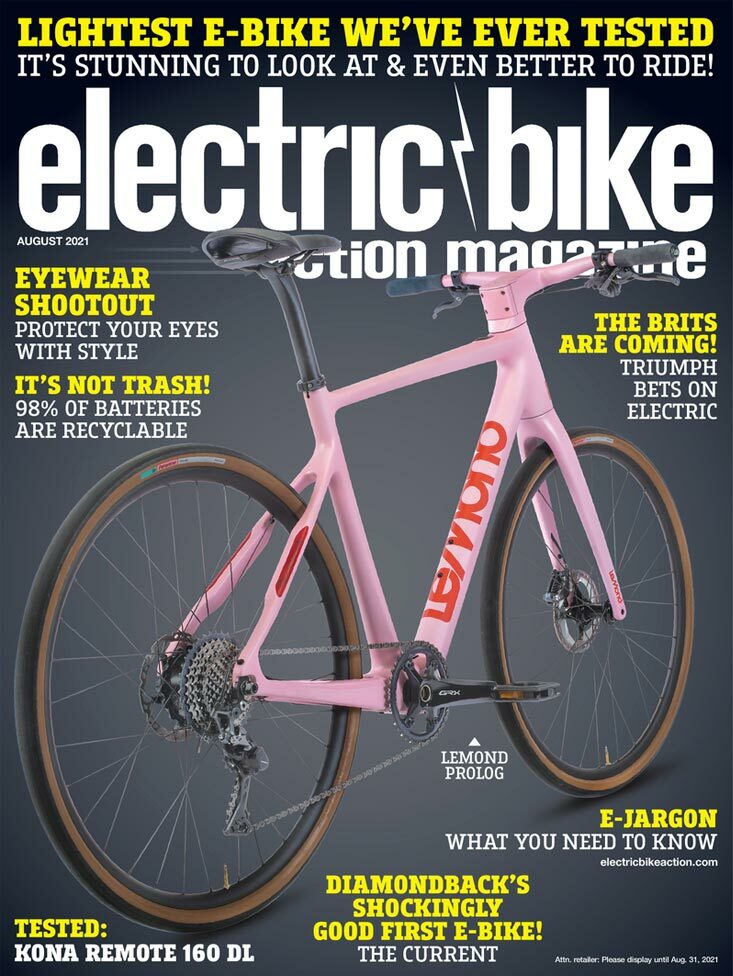 ELECTRIC BIKE ACTION MAGAZINE | AUG 2021 | THE LIGHTEST BIKE WE'VE EVER TESTED | eBay ELECTRIC BIKE ACTION MAGAZINE | AUG 2021 | THE LIGHTEST BIKE WE'VE EVER TESTED | eBay