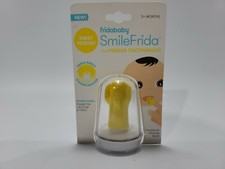 Fridababy Finger Toothbrush Double Sided W/ Case Storage Stand. New