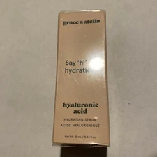 Grace and Stella Say 'hi' to Hydration! Hyaluronic Acid Hydrating Serum!  .34oz