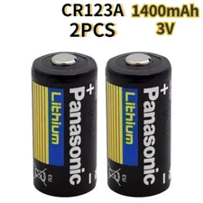 2-Count  CR123A 123A Industrial 3V Batteries Non-rechargeable For DL123 EL123
