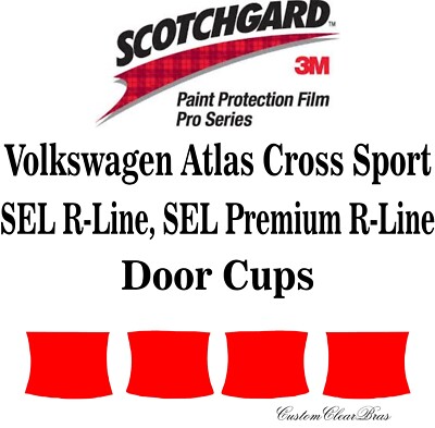 3M Paint Protection Film Pro Series Fits 2024 2025 Volkswagen Atlas Cross Sport