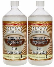 Shine and Protect Floor Polish 2x1ltr New Instant floor shine NEW