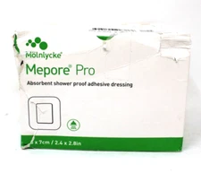 Molnlycke 670820 Mepore Pro 2.5" X 3" Waterproof Dressing 60/BX Exp. 7/26