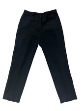 Women  s Vintage Express Black High-Waisted Trousers 6039