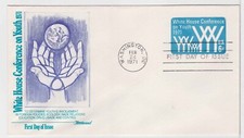 TurtlesTradingPost- Whitehouse Conference on Youth- 1971 FDC #U555- Fleetwood