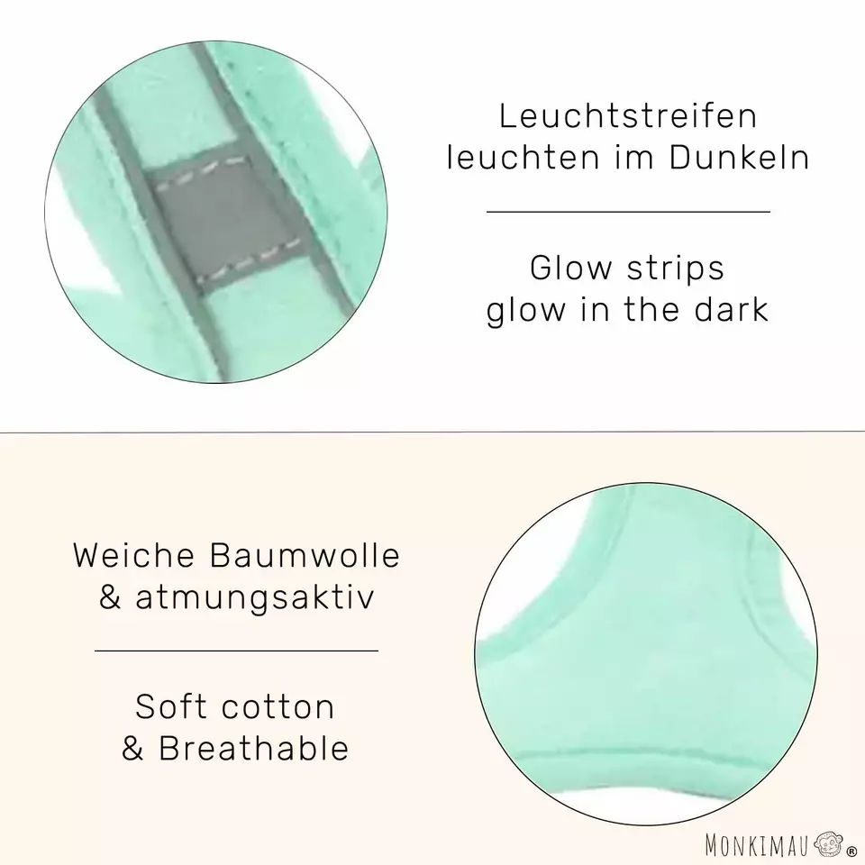 Hundegeschirr mit Leine kleine Hunde - Hunde Geschirr XXXS XXS XS S M L XL - Bild 2 von 4