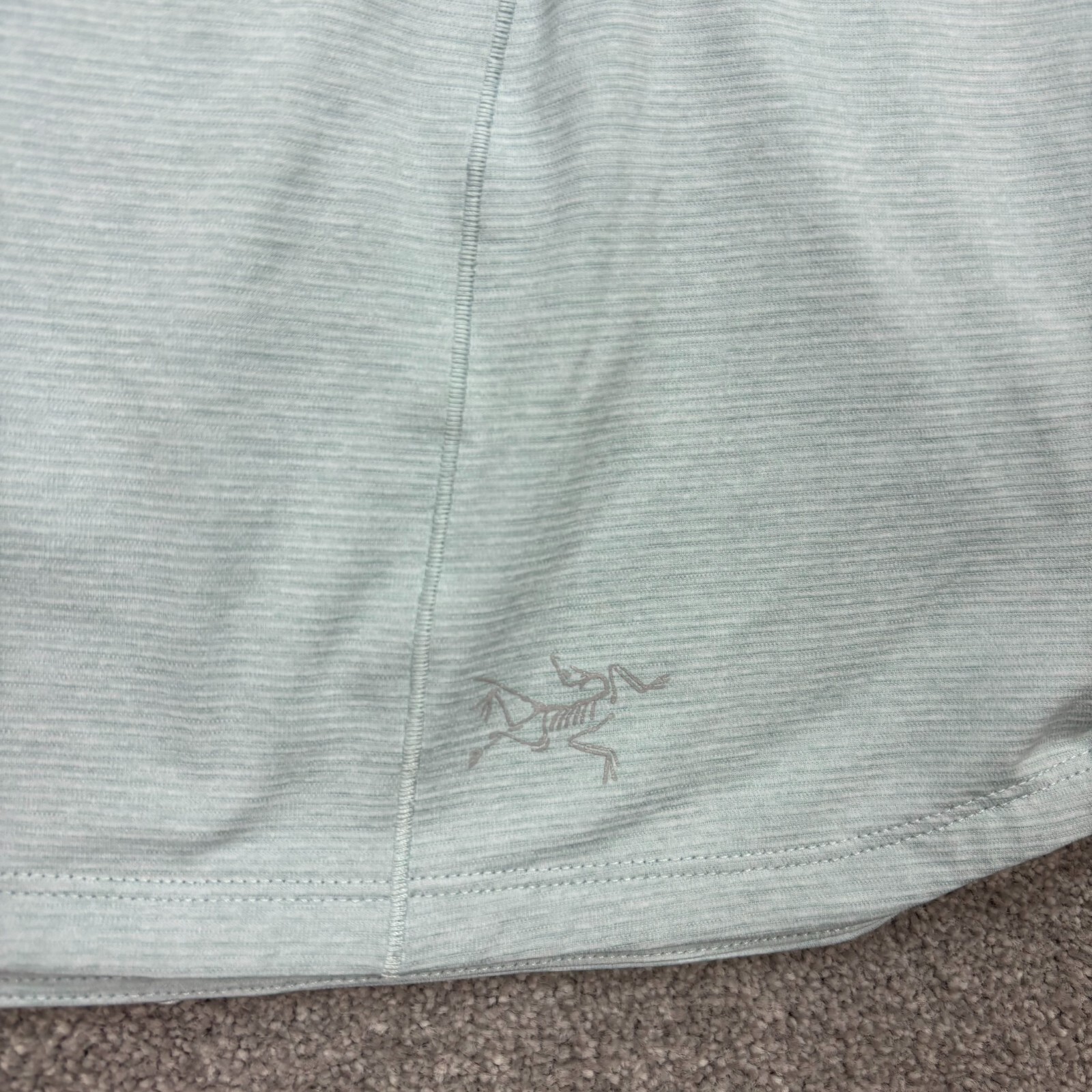 ARC'TERYX Arcteryx Camicia Donna Grande Blu Escursionismo Leggera Outdoor Elasticizzata Logo Lady