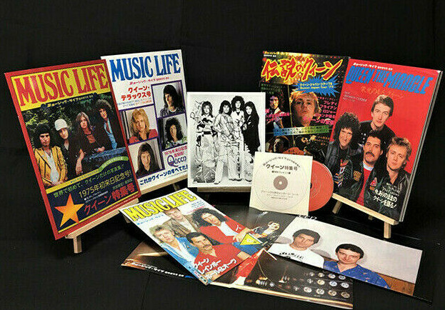 QUEEN MUSIC LIFE Magazine Set w/gifts Reprint of the special QUEEN MUSIC LIFE Magazine Set w/gifts Reprint of the special