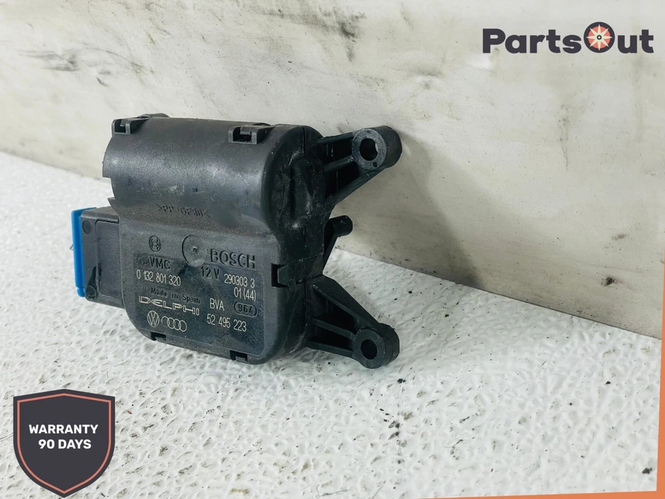 Motor actuador de aleta de ventilación calentador de aire 2002-2010 VW TOUAREG 7L0907512A Bosch OEM Foto 2 de 4