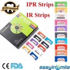 10pc Dental Orthodontic Ipr Ir Interproximal Reduction Strips Quick Saws Files