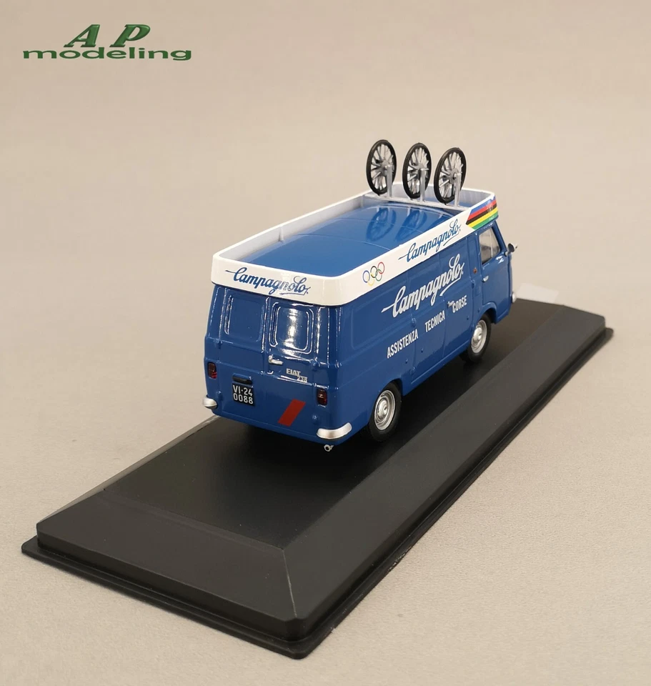 modellino furgone 1/43 fiat 238 del 1972 pubblicità campagnolo auto assistenza - Immagine 2 di 4
