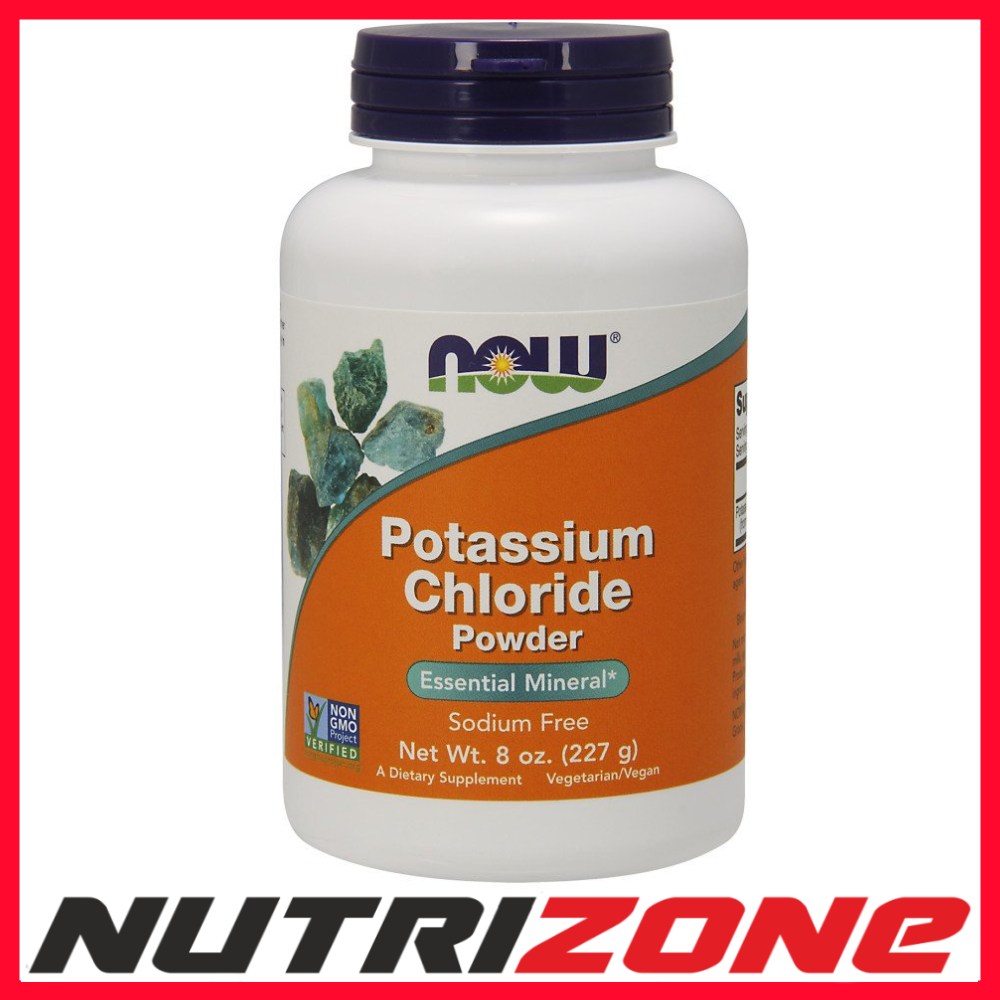 NOW Foods Potassium Chloride Powder - 227 grams