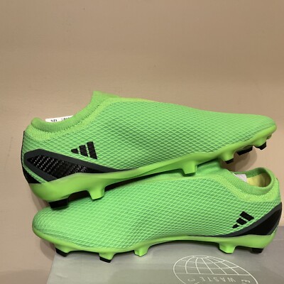 adidas X Speedportal.3 SGREEN Laceless Soccer Cleats Men's 13