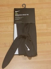 Nike Dri-Fit Reversible Bandana Head Tie Black/White One Size NWT