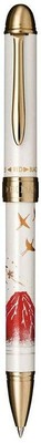Sailor Pen multi-function pen composite grace Makie Fuji White 16-0352-210