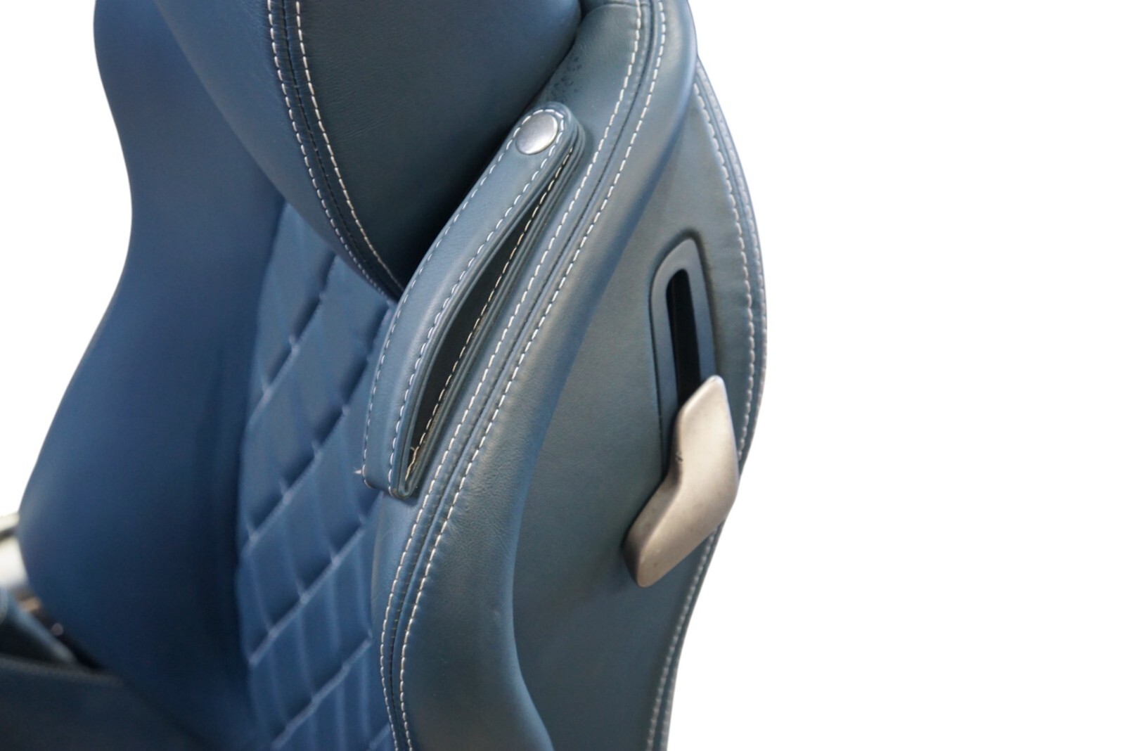 2009 - 2014 FERRARI CALIFORNIA FRONT LEFT DRIVER SIDE SEAT BLUE OEM +NOTE