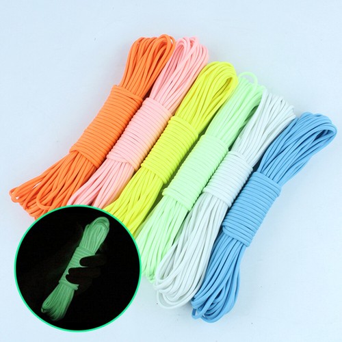 5 Pcs Glow in The Dark Cord Luminous Umbrella Rope Glowing Ropes Outdoor - Picture 9 of 12