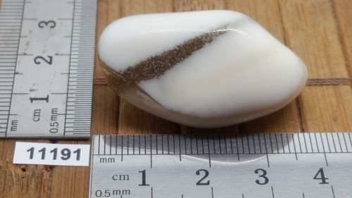 OPALE BLANCHE pierre roulée mineraux lithotherapie esoterisme reiki collection - Imagen 2 de 3