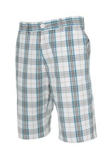 Urban Classics Shorts Bermuda Men Check White/Turquoise/Black