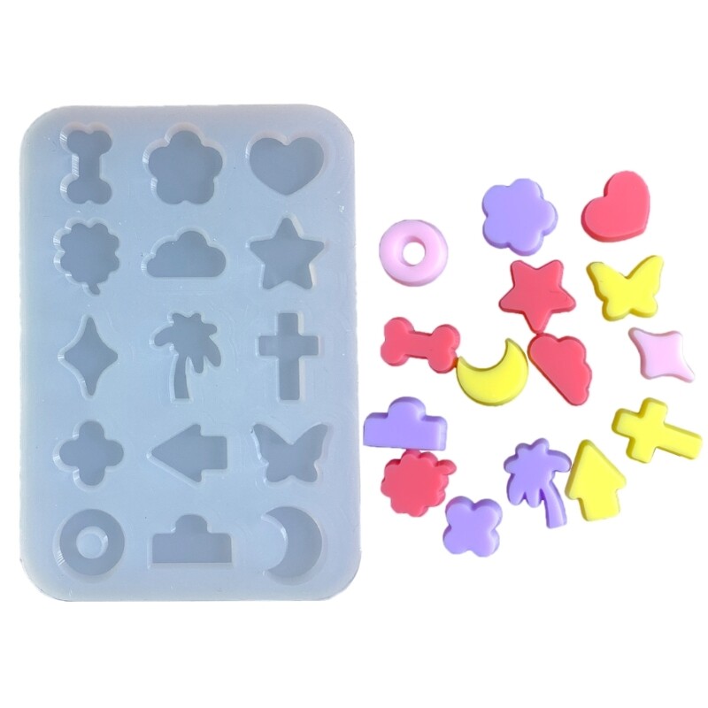 Epoxy Flower Resin Molds for DIY Jewelry and Casting
