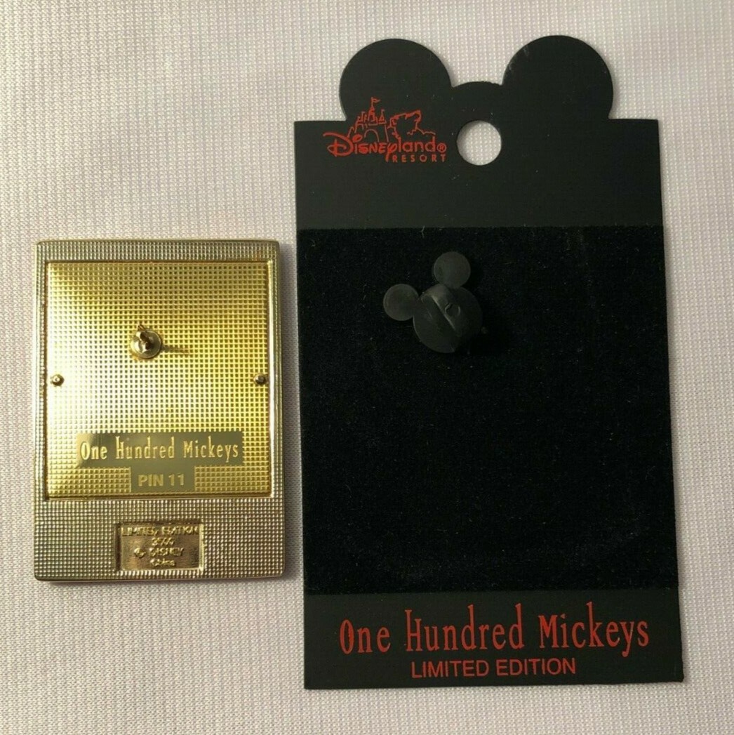 RARE Disneyland Exclusive One Hundred Mickeys LE 3500 pin MM011
