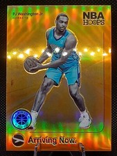 2019-20 NBA Hoops Premium Stock Arriving Now PJ Washington Jr Silver Prizm #1