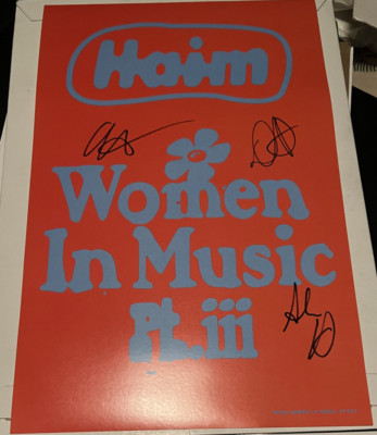 HAIM women in music part. Ⅲ サイン入りブックレット付 HAIM - Women In Music Pt. III - Amazon.com Music