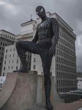 Black Venom Spider-man Cosplay Costume Spiderman Jumpsuit Zentai Suit Halloween