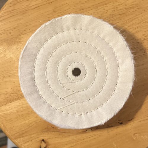 6" BUFFING SOFT POLISHING BUFFER POLISH WHEEL FOR BENCH GRINDER