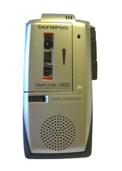 レトロ★1992年発売　OLYMPUS パールコーダー L４００　新品未使用 OLYMPUS Pearlcorder L400 マイクロカセットレコーダー