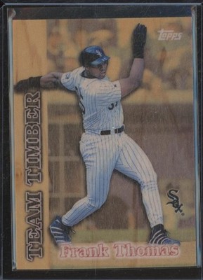 1997 Topps Baseball Team Timber FRANK THOMAS #TT5 Chicago White Sox HOF BIN9