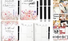 3 Sets Christian Notebooks Gifts Bulk Bible Study Supplies Christian Blank