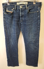 Diesel Straight Fit Denim Jeans Smart Casual Designer Blue 3229 A5949 Diesel Straight Fit Denim Jeans Smart Casual Designer Blue 3229 A5949