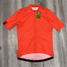 Pearl Izumi Cycling Jersey Short Sleeve Red Size Large New With Tags Full Zip