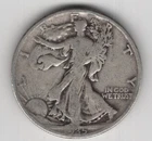 1935 P WALKING LIBERTY HALF DOLLAR 90% SILVER PHILADELPHIA .50¢ UNITED STATES