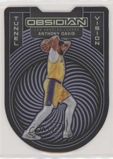 2020 Panini Obsidian Tunnel Vision Electric Etch Purple 21/75 Anthony Davis hs9