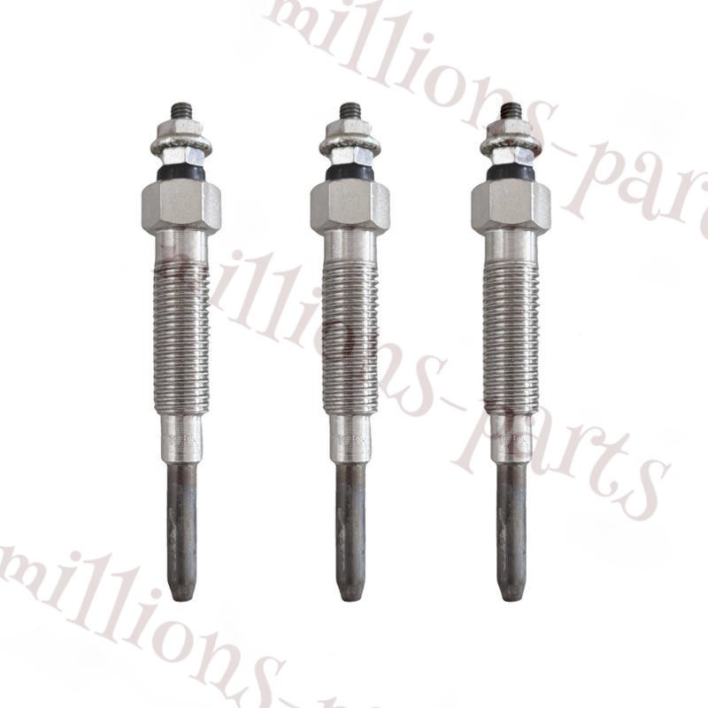 3X Glow Plug 32A66-03102 32A66-03101 32A66-03100 For Mitsubishi S4S S3L S3L2