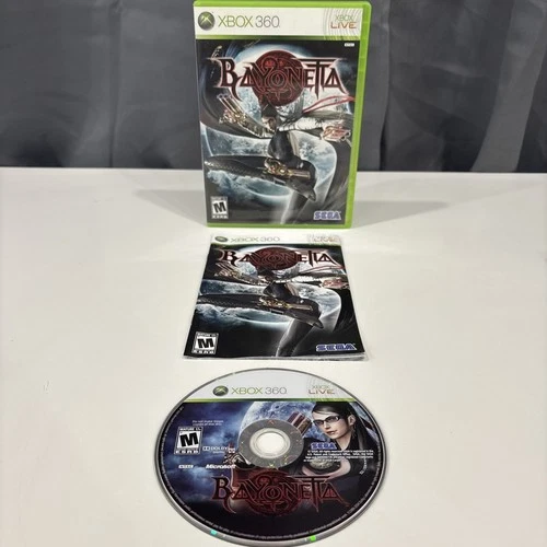 Bayonetta (Microsoft Xbox 360) - COMPLETE/CIB - With Manual - TESTED!!