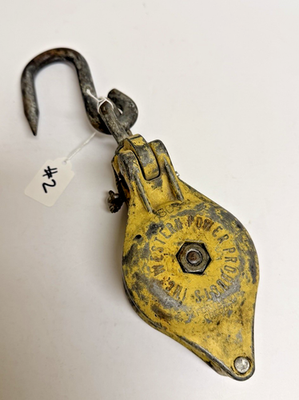 #ad Vintage Western Power Products #303 Snatch Block Pulley #2 $49.95