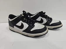 Nike Dunk Low Panda Black White Youth Sneakers Shoes Size 7Y /8.5W CW1590-100
