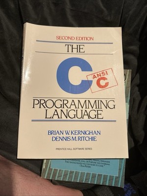 The C Programming Language 2nd Ed ANSI C Paperback Kernighan Ritchie 1988