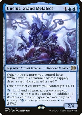 Unctus, Grand Metatect NM Legendary Rare Phyrexia: All Will Be One MTG Regular