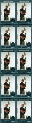 Christopher Judge Stargate SG-1 TV Icons Vignette Mint Stamp Strip of 10 #2