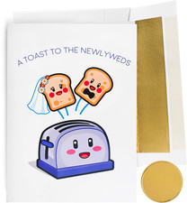 Funny Wedding Card for Couple  Newly Weds  Marriage Card for Couple  Wedding