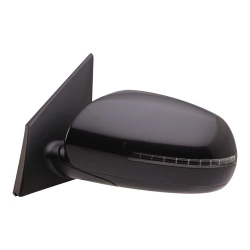 Power Flat Driver Side Door Mirror Heated 128-50674 OE